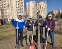 Қалалық ассамблея әскери-тарихи музей ауласына  экологиялық акция ұйымдастырды