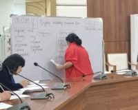 В КЛУБЕ «МӘМIЛЕ» ПРОШЕЛ УРОК,  ПРИУРОЧЕННЫЙ КО ДНЮ РЕСПУБЛИКИ