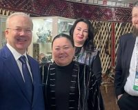 (KAZ) Башқұртстанның Премьер-министрі Андрей Назаров елордалық Достық үйінде қонақта болды.