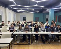 Члены столичного представительства РОО «Ассамблея жастары» совместно с представителями МК «Жастар рухы» района Нура провели благотворительное мероприятие «Киновечер» .