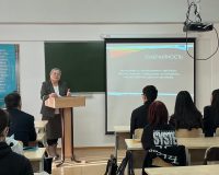 (KAZ) ҚХА медиаторлары студенттермен кездесу өткізді