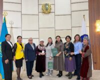 (KAZ) Члены Совета матерей АНК г. Астаны обсудили Послание Президента В&hellip;
